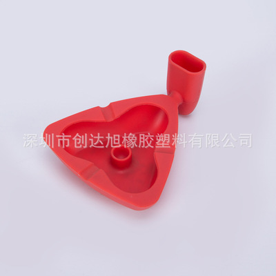 【工廠直銷橡塑制品 高檔創(chuàng)意煙灰缸 硅膠煙灰缸 環(huán)保硅膠制品】價(jià)格,廠家,圖片,其他橡膠制品,深圳市創(chuàng)達(dá)旭橡膠塑料-